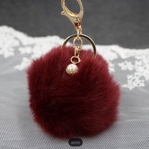 Pom Pom Keychain